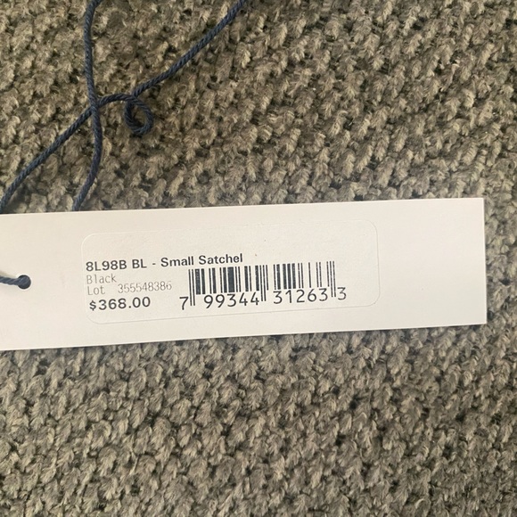 Dooney & Bourke Black Florentine Leather Satchel with Gold Hardware - Picture 8 of 8